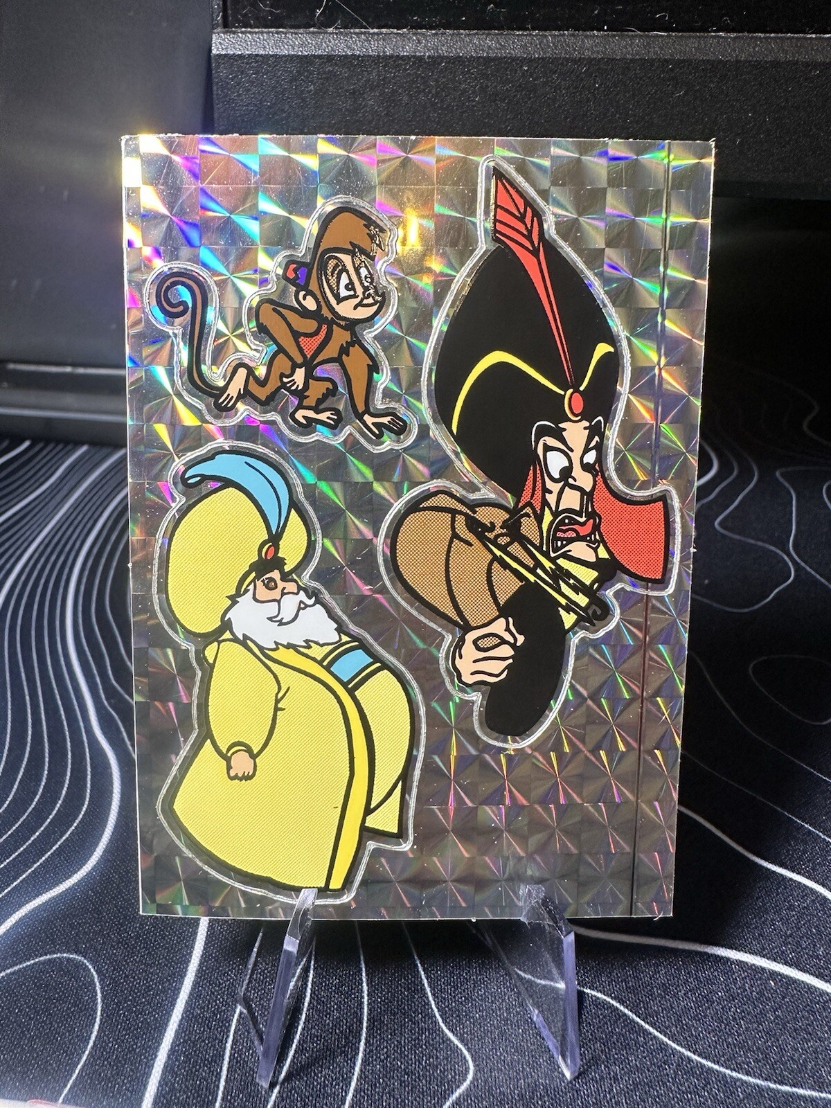 🔥 Vintage Disney Vending Machine Prism Sticker 🔥 - Aladdin
