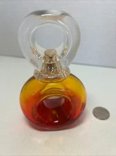 V.I.P. Perfume Bottle Bijan 1.7 oz 50 ml EDT Eau de Toilette Spray 1/4 full