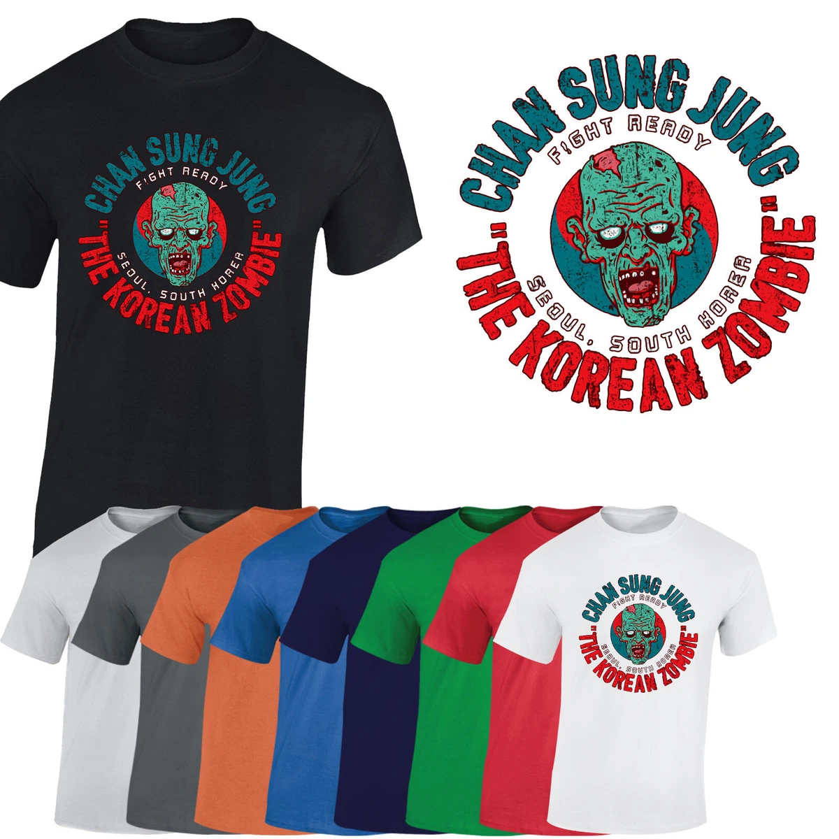 Korean zombie shirt hotsell