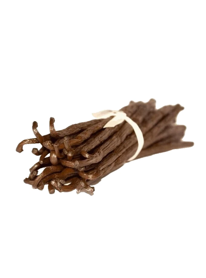 VANILLA BEANS - 100G Approx. ORGANIC GRADE B BEANS (12cm + Approx. 5 inches ) - image 2 of 4