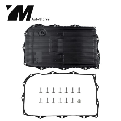 For BMW X1 X3 X5 X6 Z4 Automatic Transmission Oil Pan and Filter Kit 24118612901