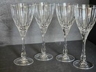 Set of 4 Royal Crystal Rock Solaris White Wine Glasses, made in Italy — photo 1