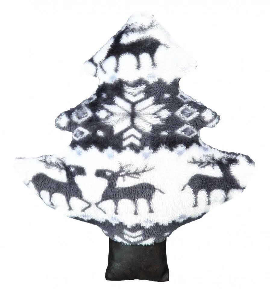 Trixie Weihnachts Hundespielzeug Weihnachtsbaum, Plüsch/Kunstleder, ca.20 cm - Bild 1 von 1
