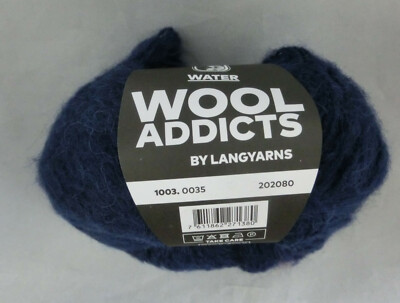 (198  /kg): 50 g LangYarns Wooladdicts WATER, Alpakagarn, Fb. 035 #4659