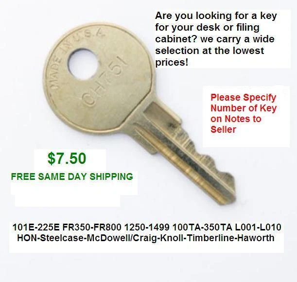 Steelcase Filing Key Replacement Matttroy
