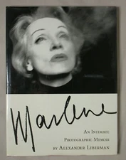 1st Ed MARLENE DIETRICH Alexander Liberman INTIMATE PHOTOGRAPHIC MEMOIR HC W/CD
