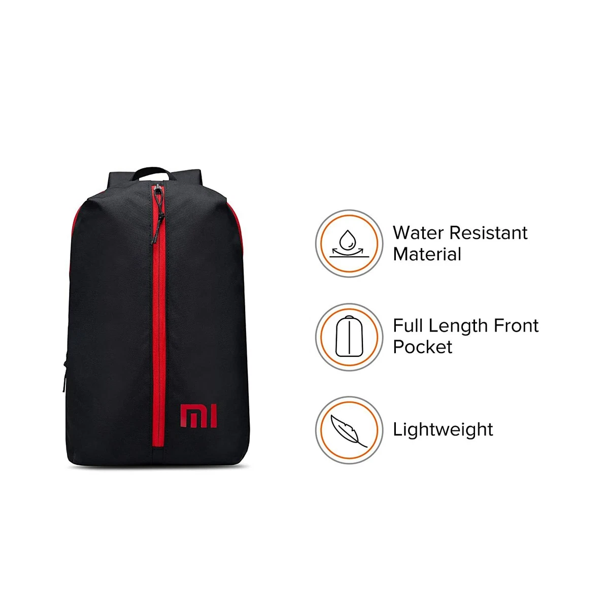 Mi Step Out 12 L Mini Backpack Small Size Black Water Repellant