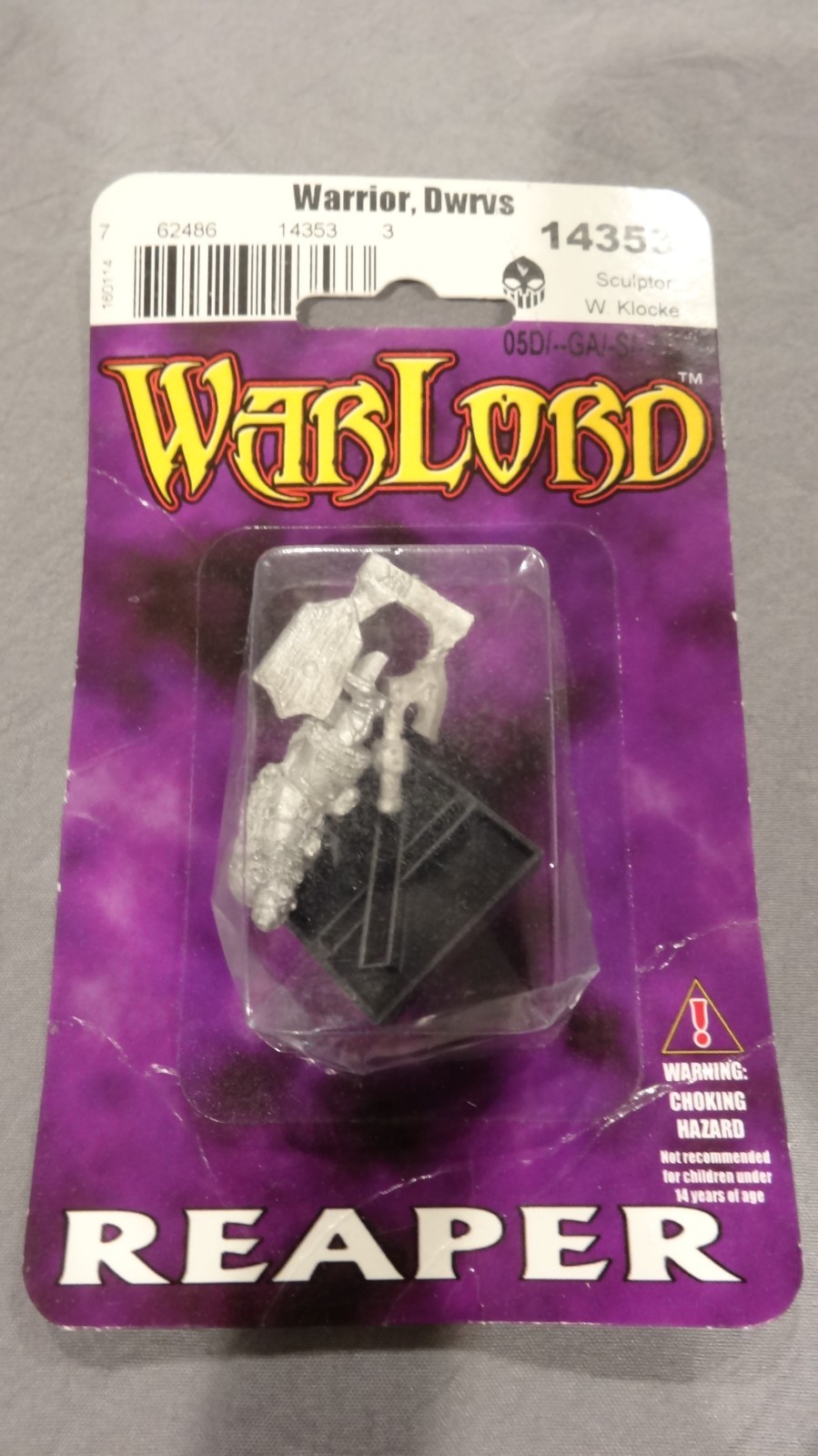 Sealed Random Reapers Miniatures Lot (Lot of 6) - Pathfinder/ Warlord/Dark Haven