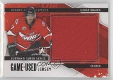 2013-14 ITG Heroes and Prospects Black Jersey /160 Jujhar Khaira #SSM-24 2o7