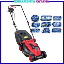 macchina tagliaerba tosaerba rasaerba elettrico a spinta manuale con filo 1400 W