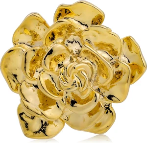 18K Gold Tone Lapel Pins Brooch for Men Suit, Metal Flower Brooch Pins for Women - Picture 1 of 12