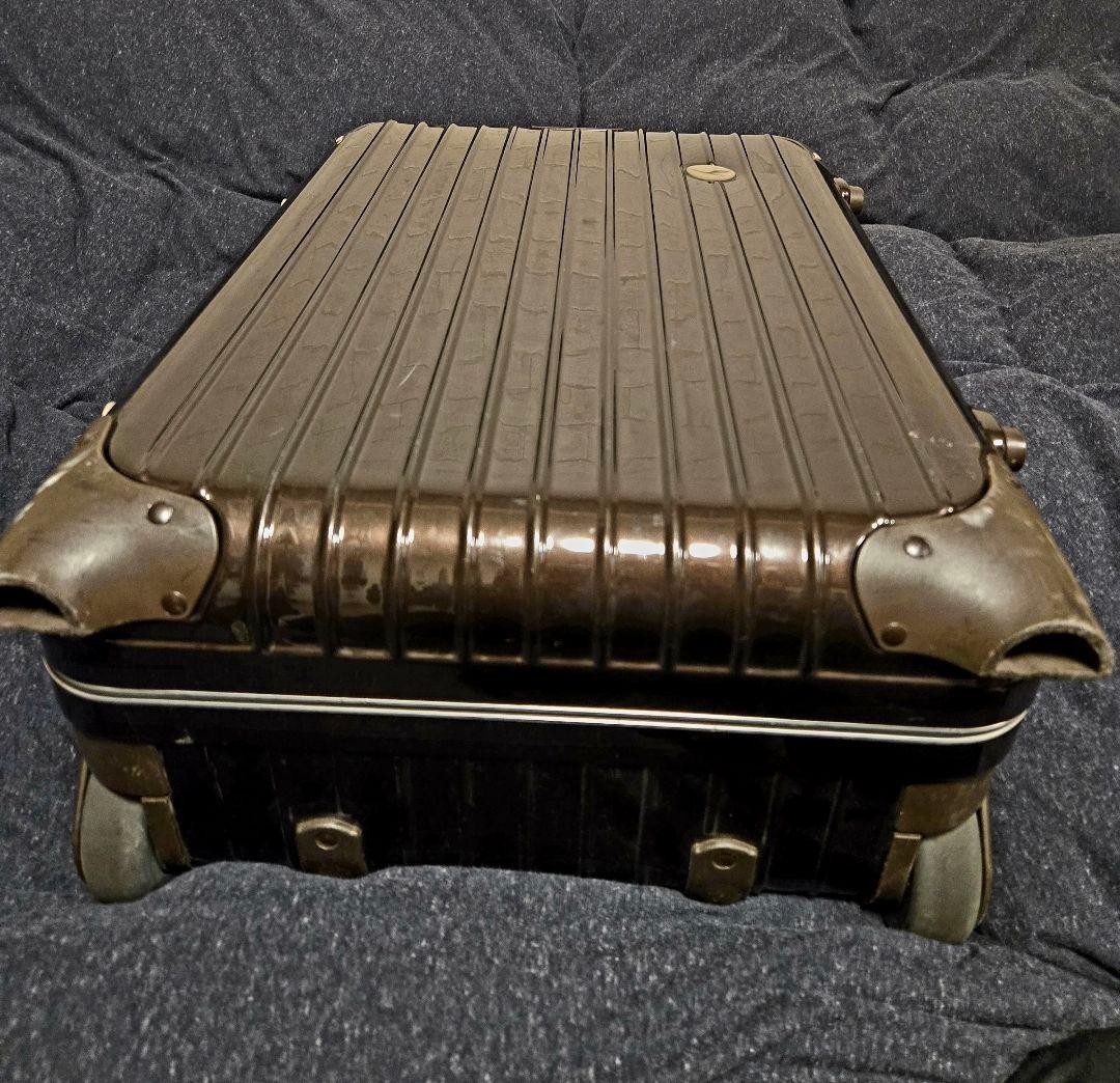 Rimowa Topas Lufthansa 32L Brown 2-wheels Carry Case Suitcase | eBay