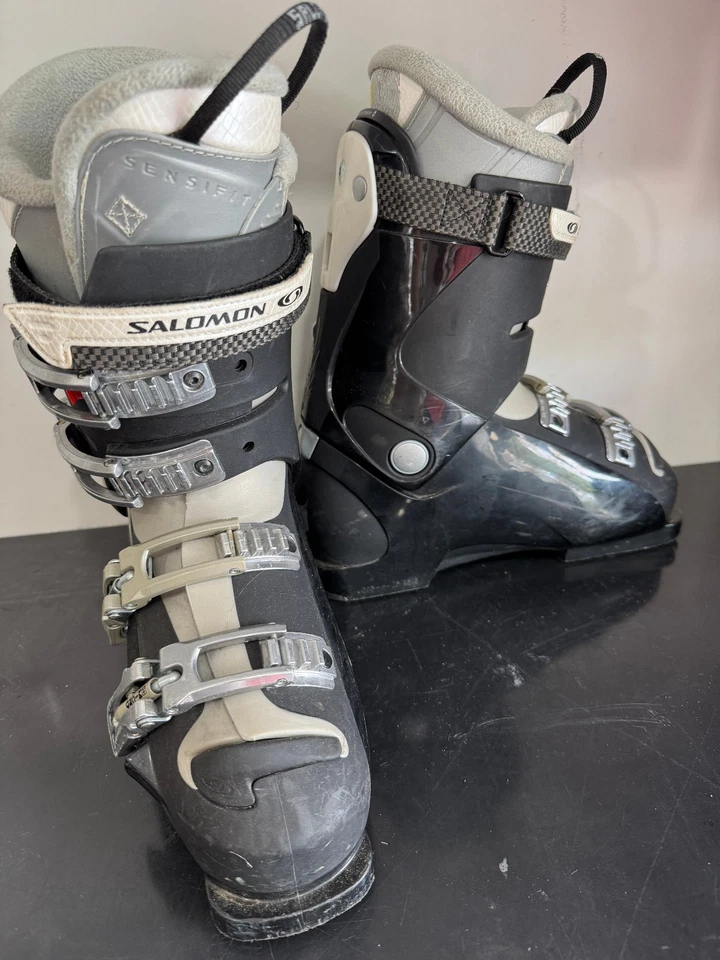 Лыжные ботинки Salomon для горнолыжного спуска мужские 7,5 женские 8,5 / Mondo 25 - Изображение 4 из 4