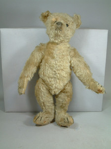 Early 1900's ~Steiff ANTIQUE 13" TEDDY BEAR ~ Shoe Button Eyes Good Mohair LOOK