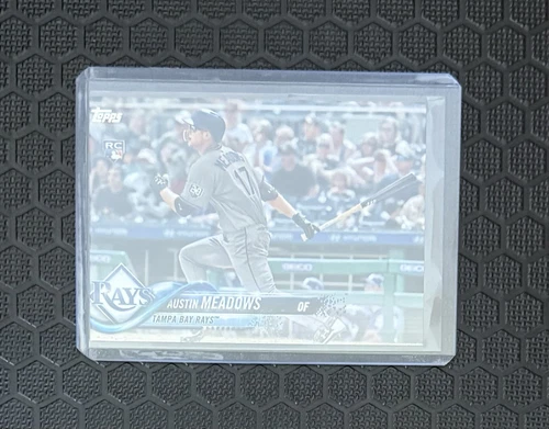 2018 Topps Update Austin Meadows RC #US34 Rookie Tampa Bay Rays
