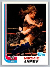 2007 Topps Heritage III WWE #67 Mickie James