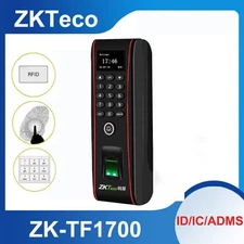 ZKTeco TF1700 RFID TCP/IP Waterproof Fingerprint ID/IC Door Access Card Reader