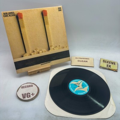 Bob James & Earl Klugh - One On One VG+/EX 1979 Ultrasonic Clean Vinyl