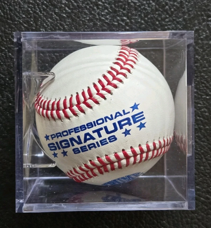 Béisbol firmado por Scott Brosius - Béisbol marca Trump - Autógrafo de los Yankees de Nueva York  Foto 4 de 4