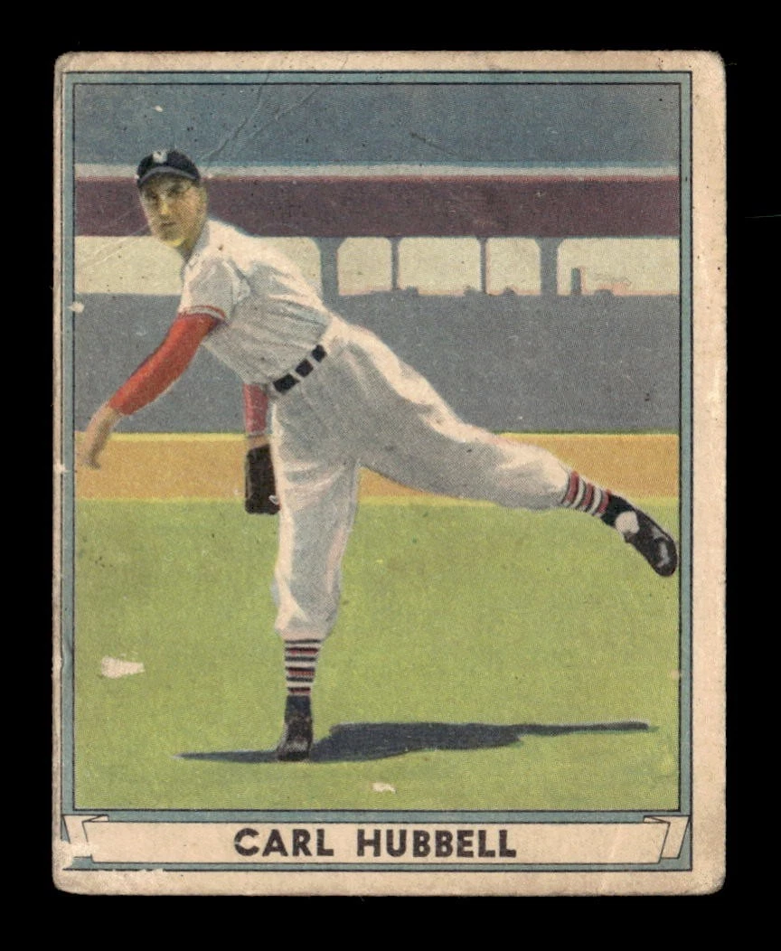 Carl Hubbell 原版棒球体育交易卡和配件| eBay