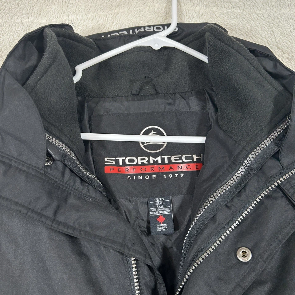 Stormtech MEN'S Large REG W/ LINER Explorer 3-in-1 System Jacket TPX-2 Black New - Image 4 of 4