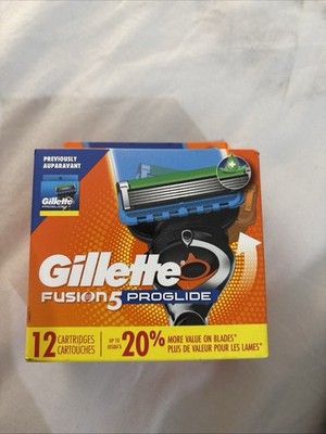Gillette Fusion 5 Razor Blades - 12 Cartridges