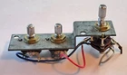 Technics SL-23 Turntable Speed Selector Switch & Variable Resistor Assembly