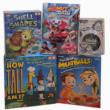 Kids Board Game Bundle Lot of 5 NEW Sealed Fa...
