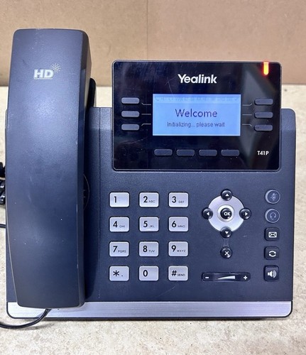 Yealink SIP-T41P Corded PoE VOIP IP Phone