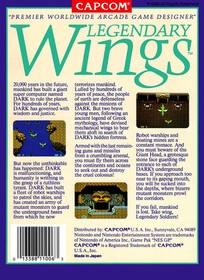 Legendary Wings - NES [Cartridge Only]