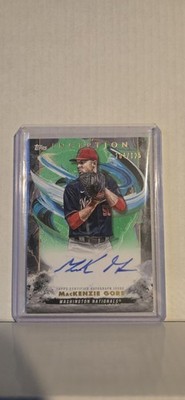 Topps Inception MacKenzie Gore AUTO 2023 Nationals 