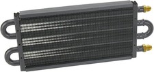 Derale 13311 Series 7000 Tube and Fin Cooler Core,Black