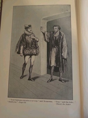 Antique Chicot The Jester Alexandre Dumas A.L. Burt Home Library HC Circa 1914