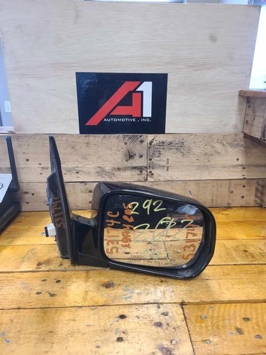 03-08 HONDA PILOT PASSENGER Door POWER Mirror Right OEM BLACK