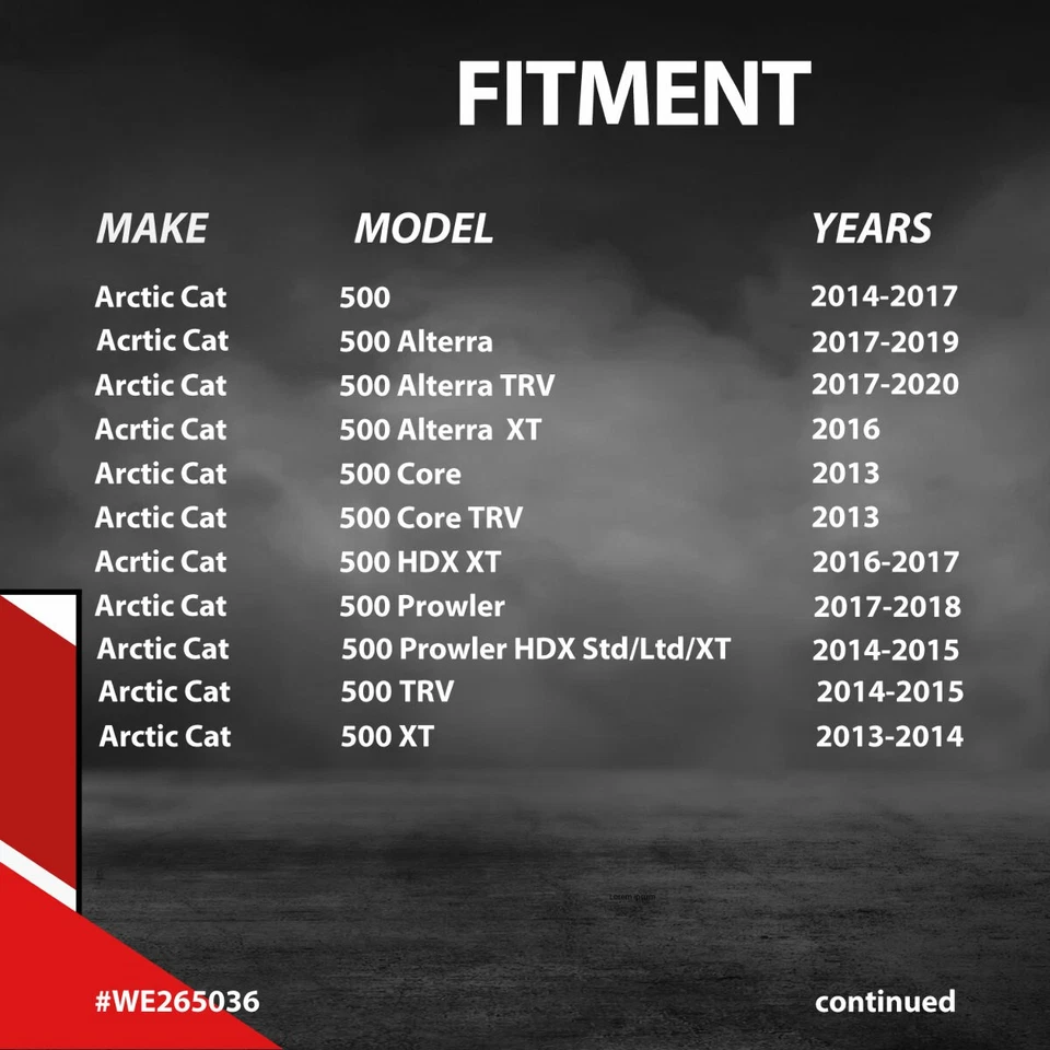 Correia de transmissão EPI Severe Duty para ATV/UTV Kymco e Arctic Cat selecionados | OE 0823-228 - Imagem 4 de 4