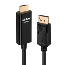 Lindy 40928 cavo e adattatore video 5 m DisplayPort HDMI tipo A (Standard) Nero