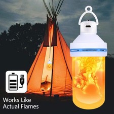 Dynamic 99LED Light Torch Fire Lamp Flames Effect Bulb Flicker Bulb