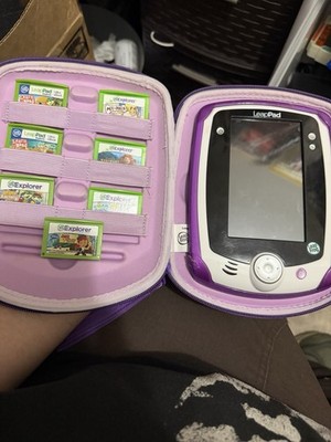 LeapFrog LeapPad2 w/ Case & 7 Explorer Cartridges