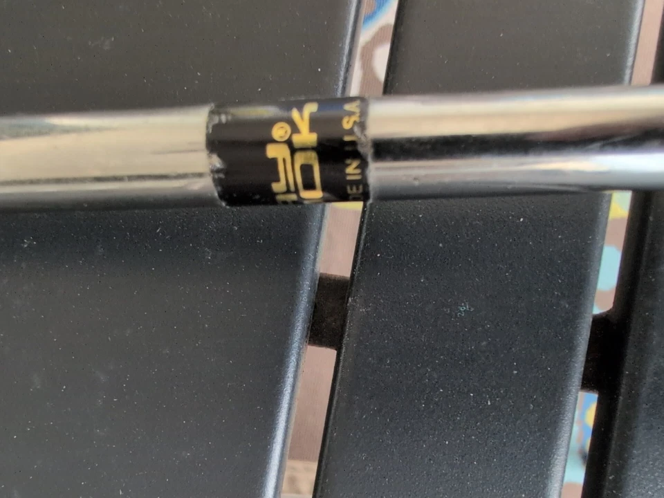 Ray Cook Billy Baroo putter RH Steel 35" stiff shaft Royal Grip Milled Face BBII - Image 3 of 4