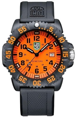 Luminox X2.2059.1 SEA LION CARBONOX orange schwarz PU 44mm 10 ATM Herren Uhr NEU
