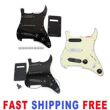 High-grade SSS Loaded Pickguard Dual Rail Pickup Sets for Strat ST Stratocaster