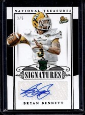 Bryan Bennett 2015 National Treasures Collegiate Rookie Auto Black #3/5