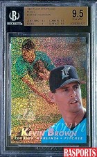 1997 KEVIN BROWN FLAIR SHOWCASE ROW 0 #166 BGS 9.5 GEM MT