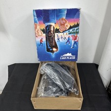 NIB Lake Placid Black Leather Figure Skating Ice Skates Youth Size 2 Boys