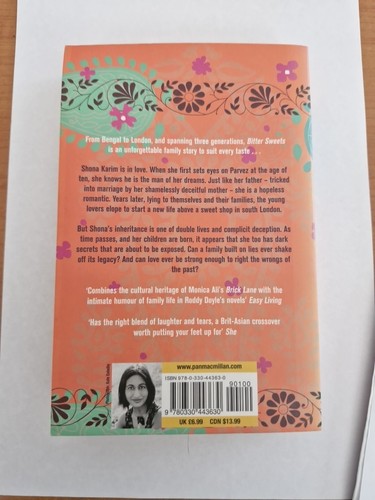 Bitter Sweets by Roopa Farooki (Paperback, 2007) - Foto 22 di 24
