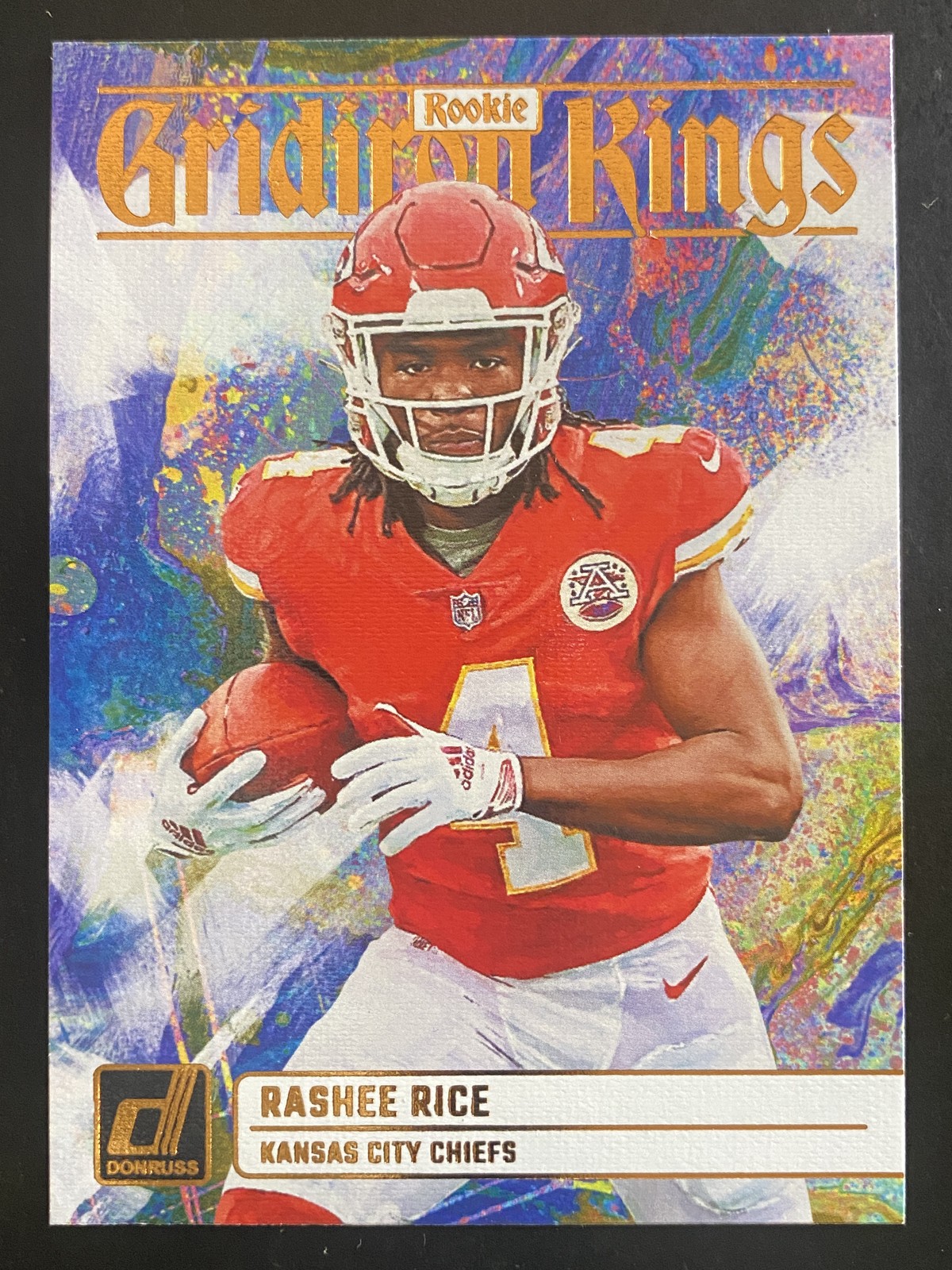 Rashee Rice 2023 Donruss Rookie Gridiron Kings Kansas City Chiefs #RGK-16