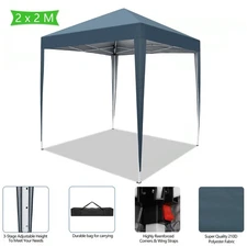 6.5 x 6. FT EZ Pop UP Canopy Party Tent Folding Waterproof Gazebo Outdoor Garden