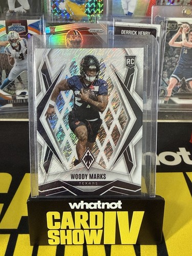 2025 Panini Phoenix Woody Marks #236 Rookie White Shimmer Prizm SSP RARE Texans
