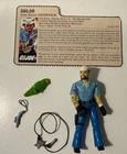 Vintage 1985 GI JOE SHIPWRECK v1 COMPLETE WITH FILE CARD