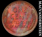 1952-D Lincoln Wheat Cent - Choice Gem Brilliant Unc  Color  No Reserve  #J9866